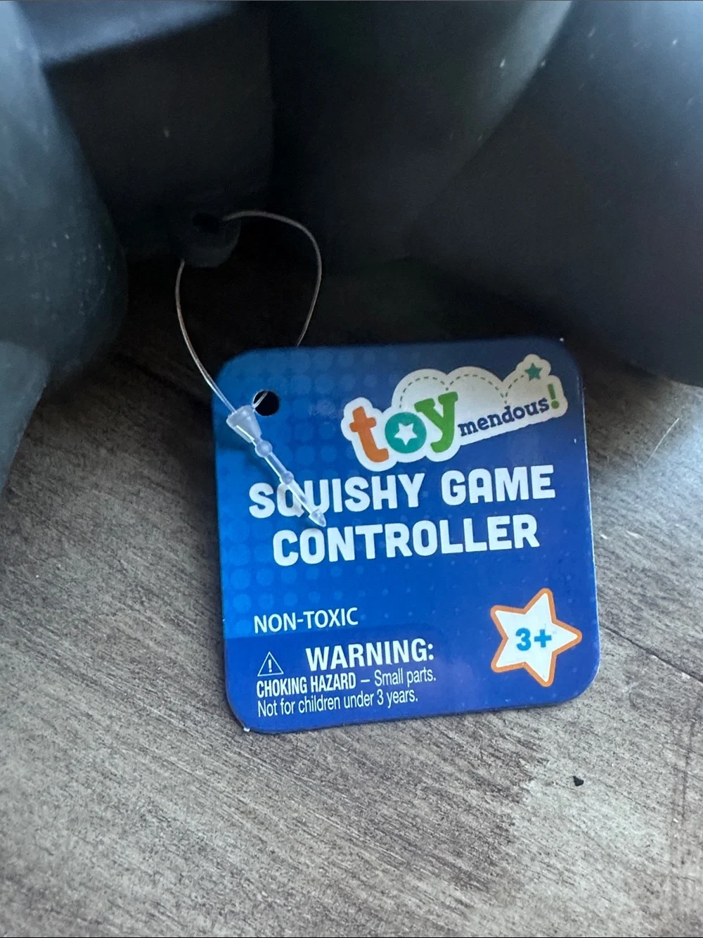 Black Toymendous Squishy Game Controller Toy - NWT